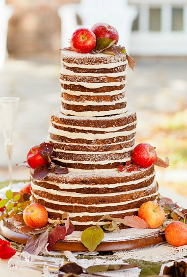 Fall Naked Cake Creative Tastes