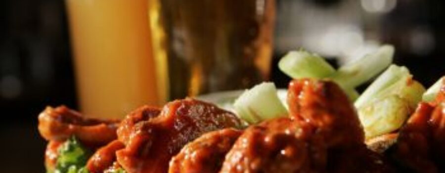 Football Season – Brown Ale Honey Glazed Chicken Wings